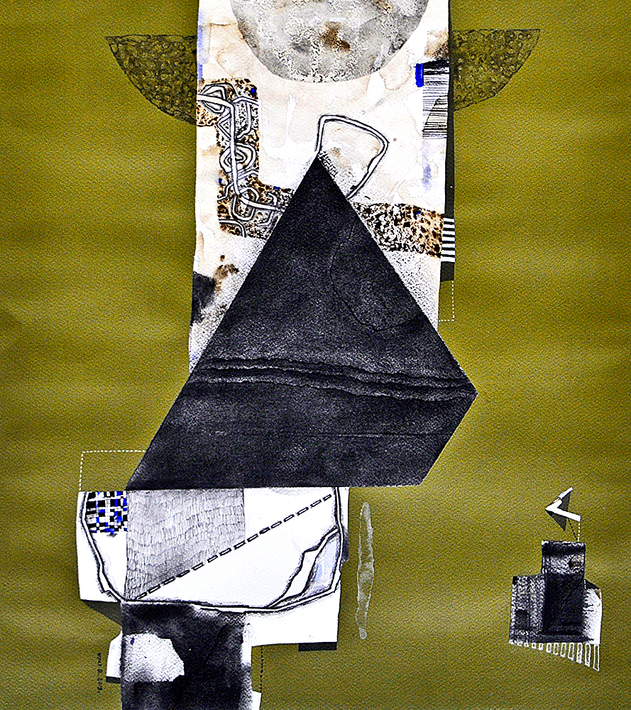 Untitled - Acrylic On Acid Proof Paper byVijayan Bondara