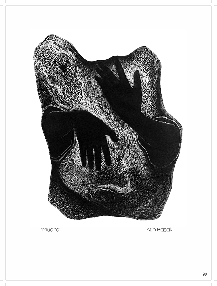 Mudra-Platography On Acid Proof Paper by Atin Basak