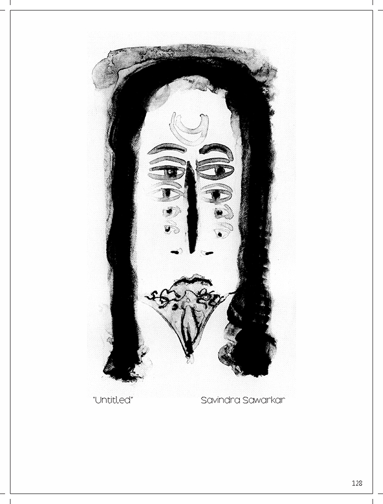 Untitled -Platography On Acid Proof Paper by Savindra Sawarkar