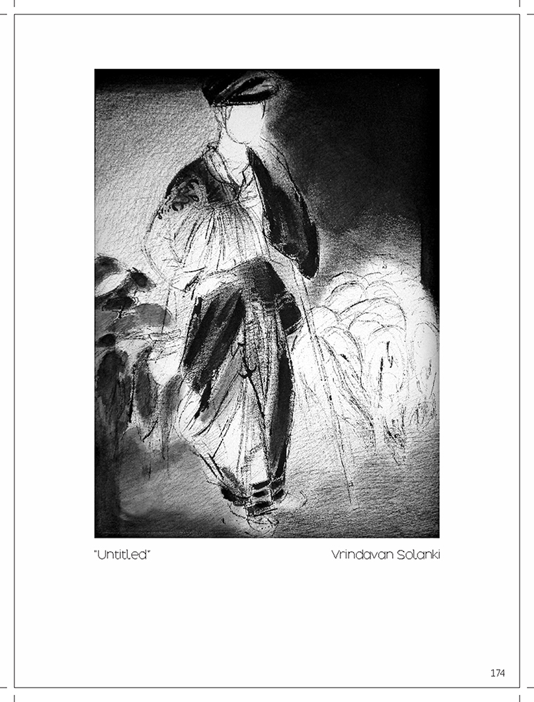 Untitled -Platography On Acid Proof Paper by Vrindavan Solanki