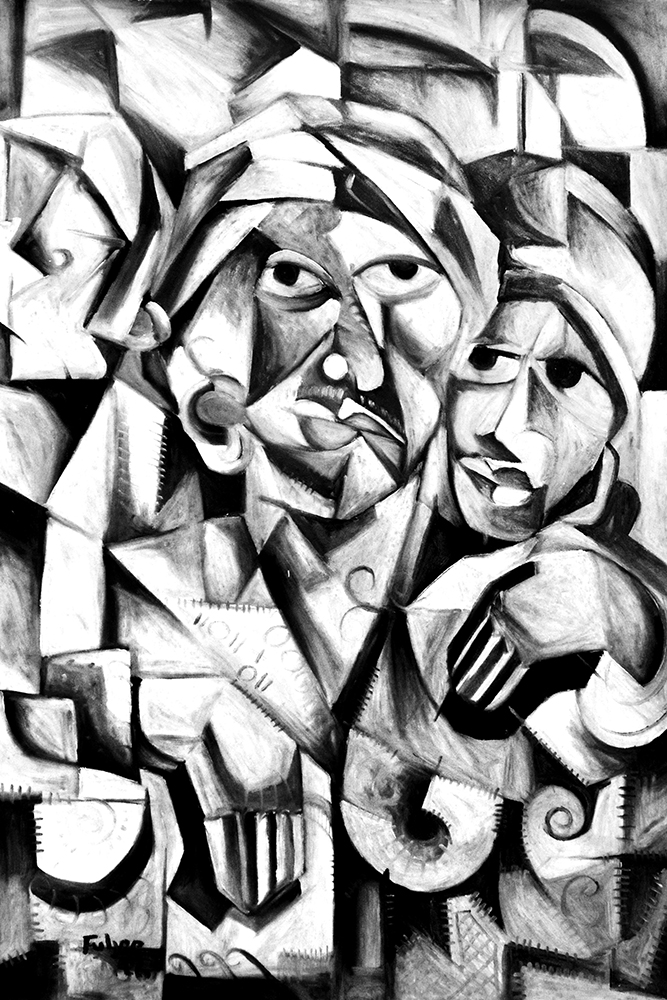 Cubism Men II ByFulji Vaghela.