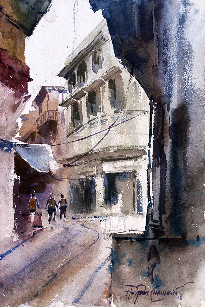 Watercolour painting by Artist