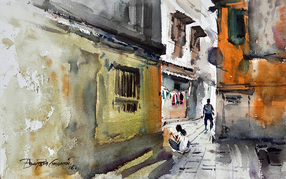 Watercolour painting by Artist