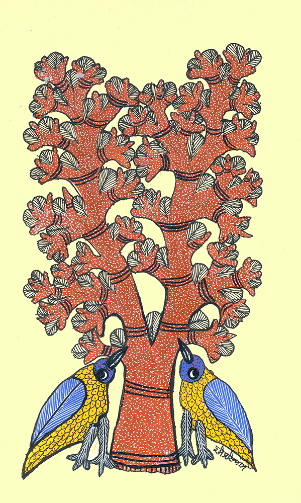 Gond Art By Raj kumar Shyam