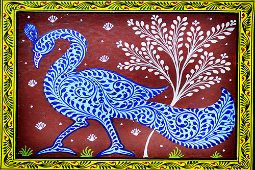 Praise - Pattachitra (Folk & Tribal Art) - Natural Colour Art 
by Purna Chandra Maharana 