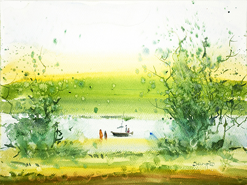 Landscape By Sangeeta Gada.
